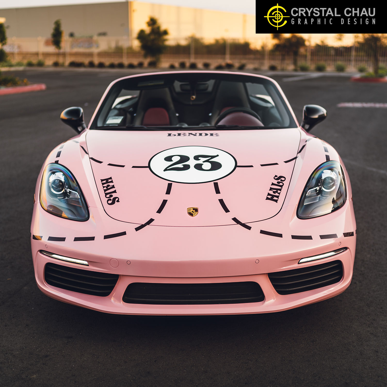 Porsche 718 Boxster Pink Pig Livery