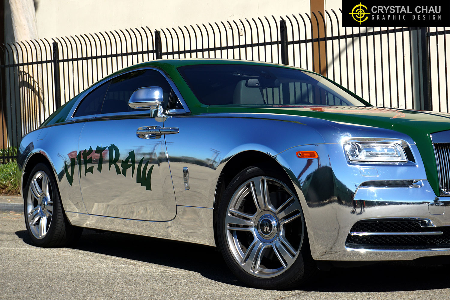 Rolls Royce Wraith Chrome Vietraw Tyga