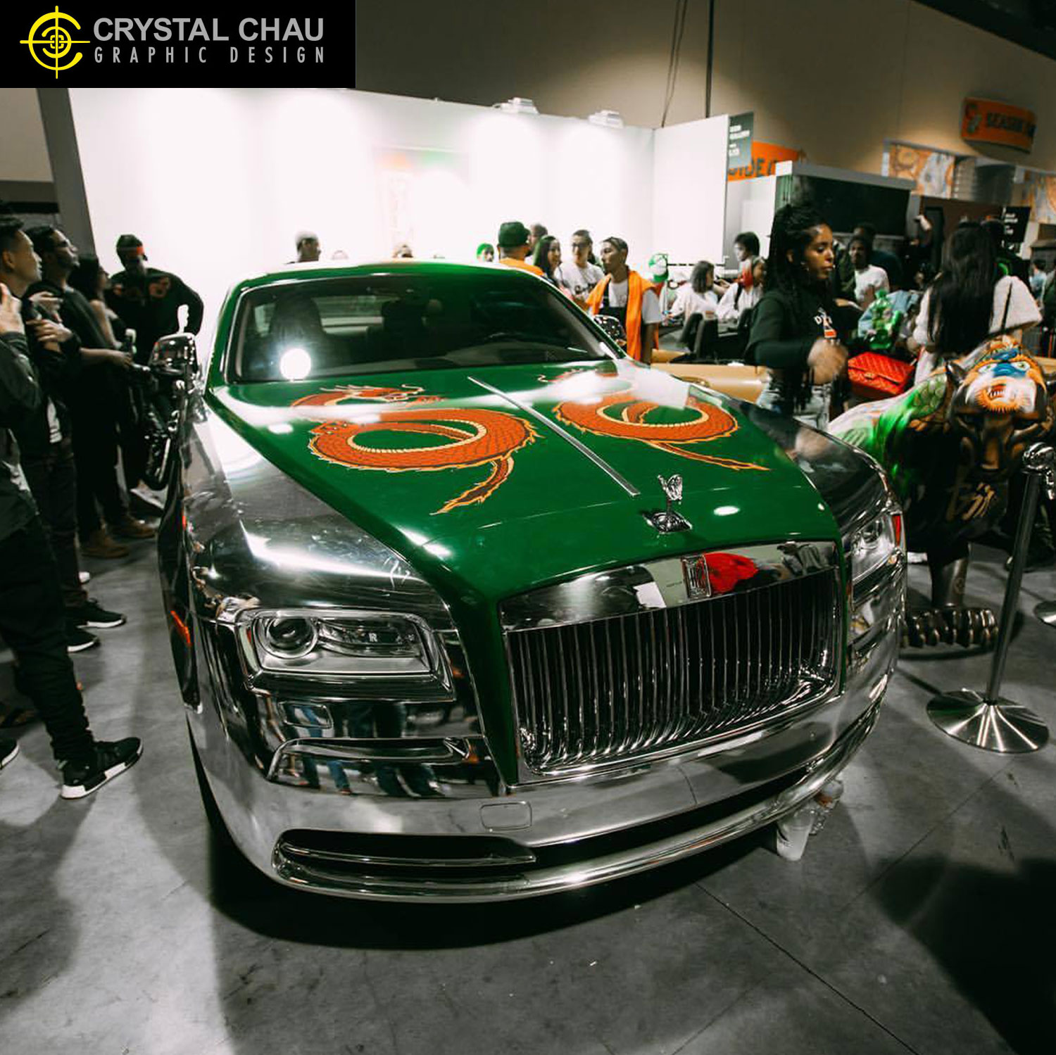 Rolls Royce Wraith Chrome Vietraw Tyga