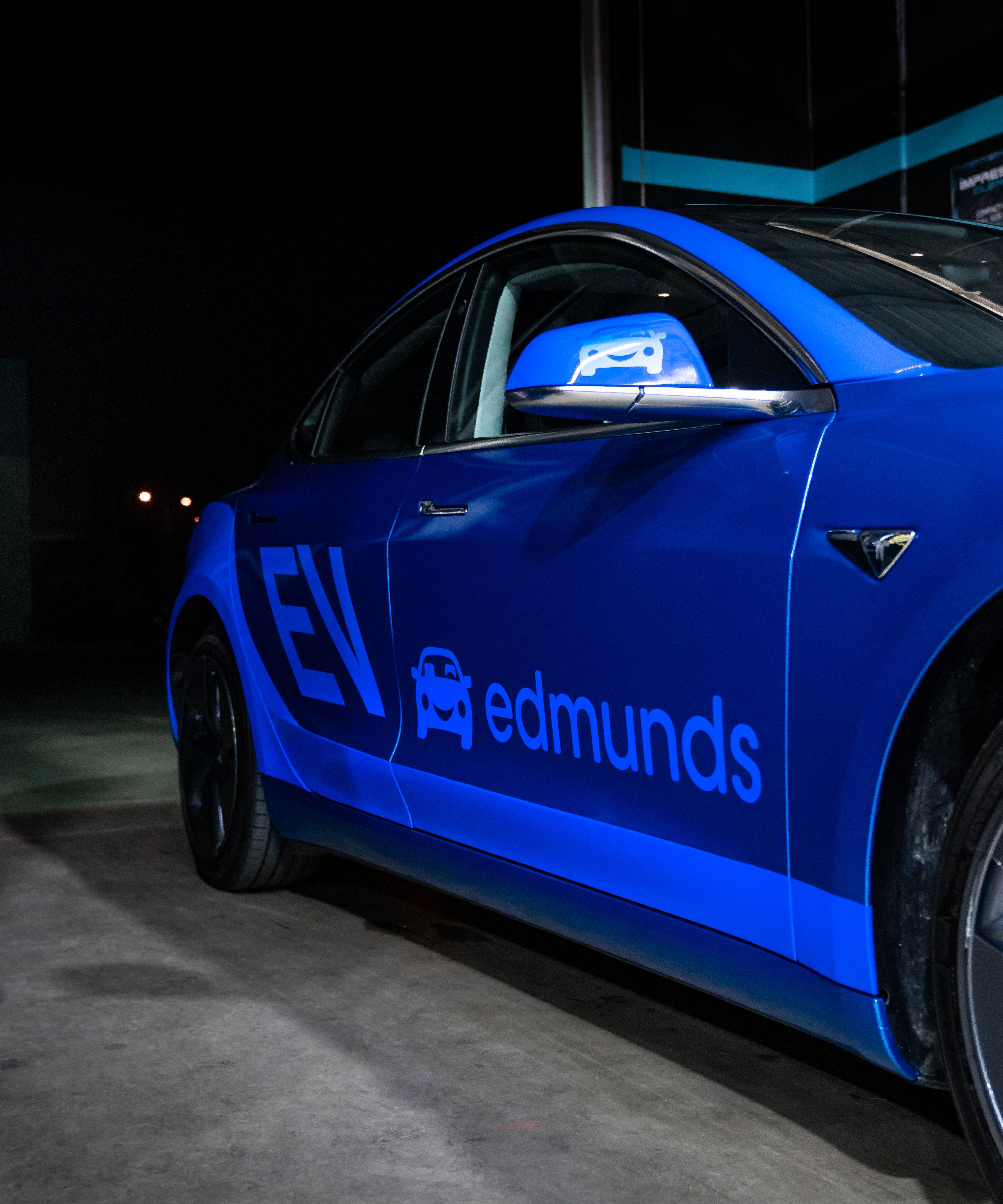 Tesla Model 3 Edmunds Roadnoise Commercial Wrap