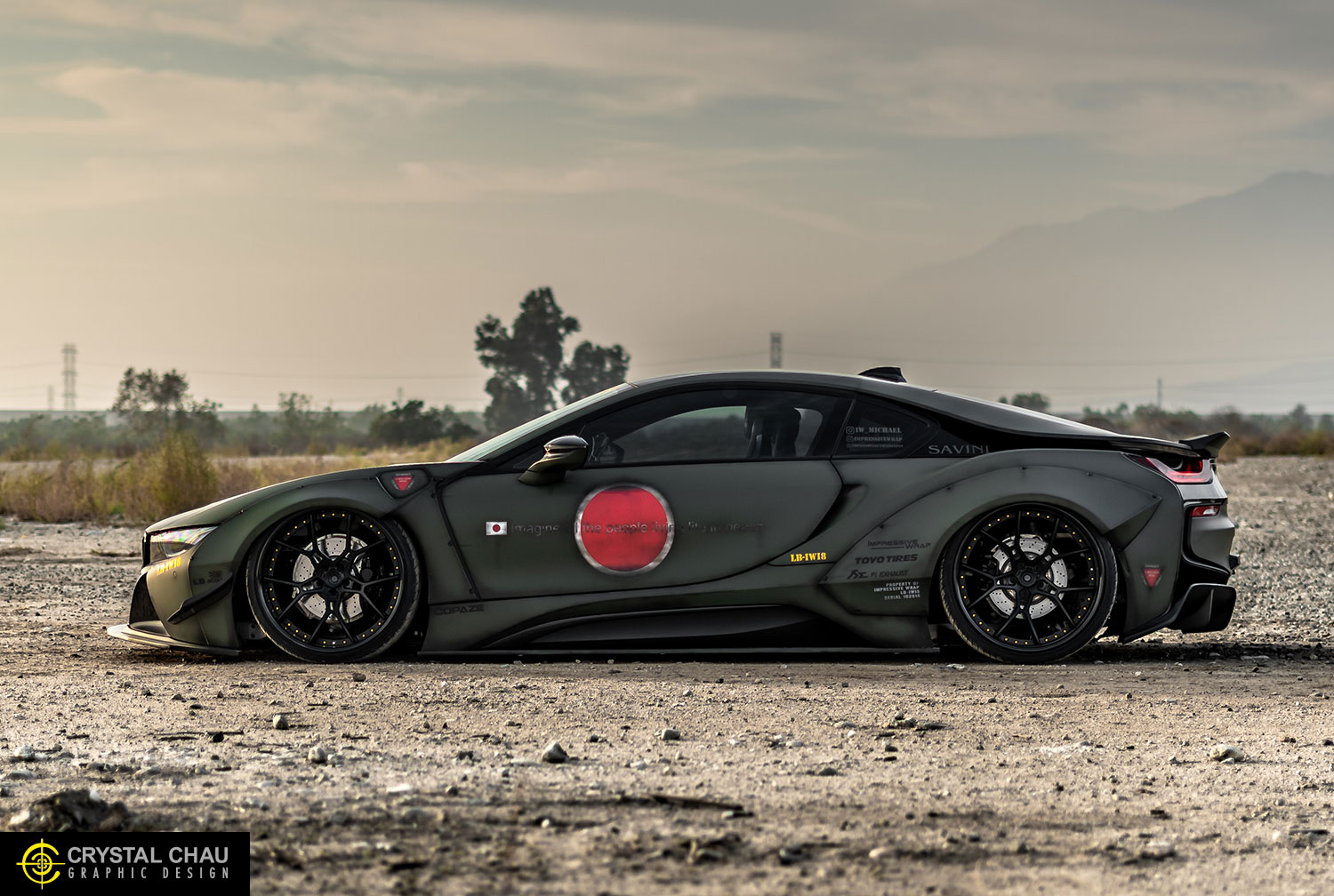 BMW i8 Liberty Walk Widebody