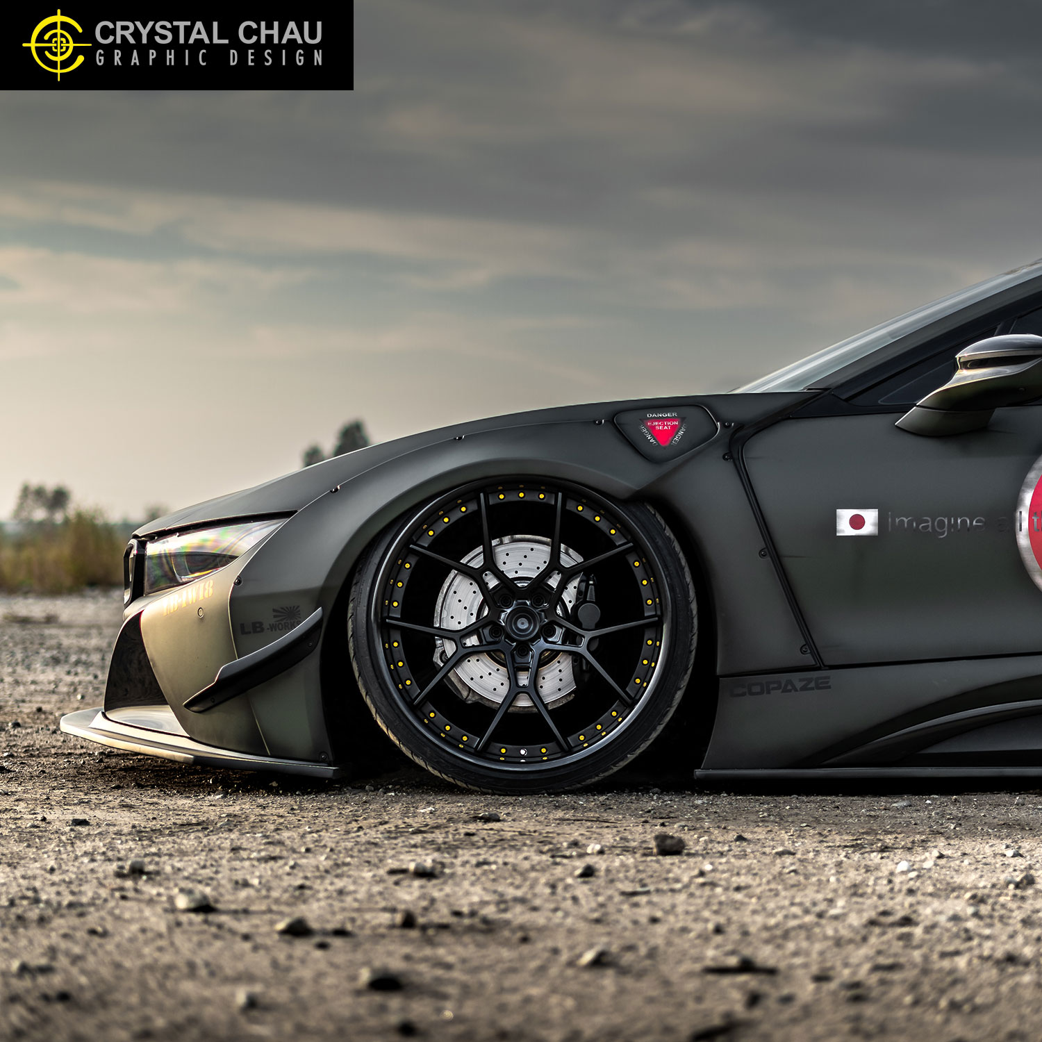 BMW i8 Liberty Walk Widebody