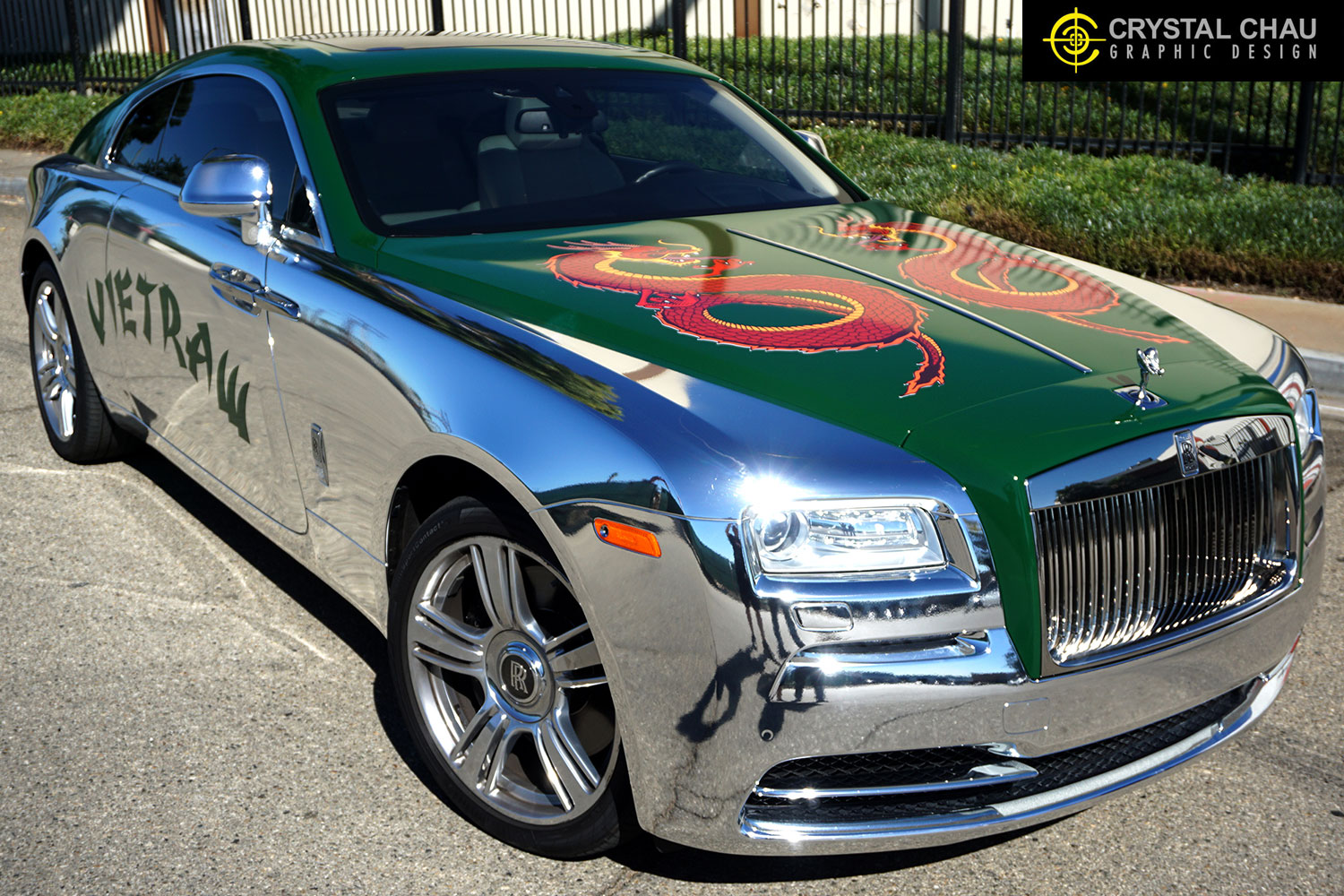 Rolls Royce Wraith Chrome Vietraw Tyga
