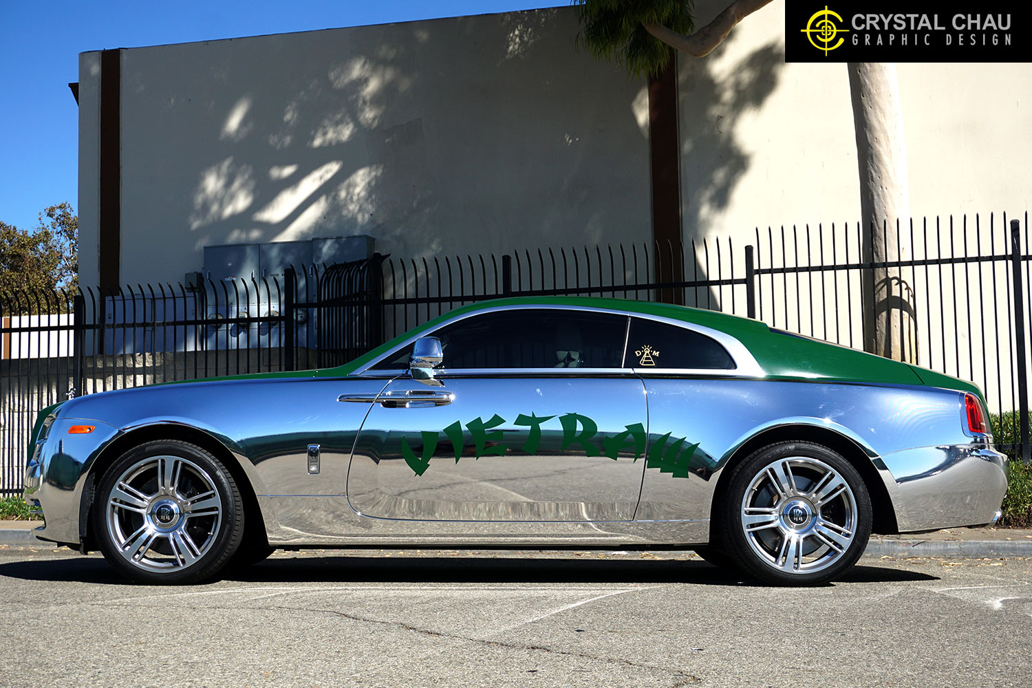 Rolls Royce Wraith Chrome Vietraw Tyga