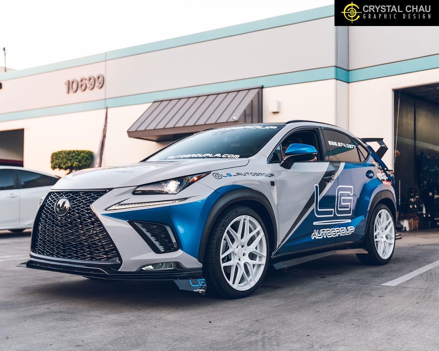 Lexus NX LG Auto Group Commercial Wrap
