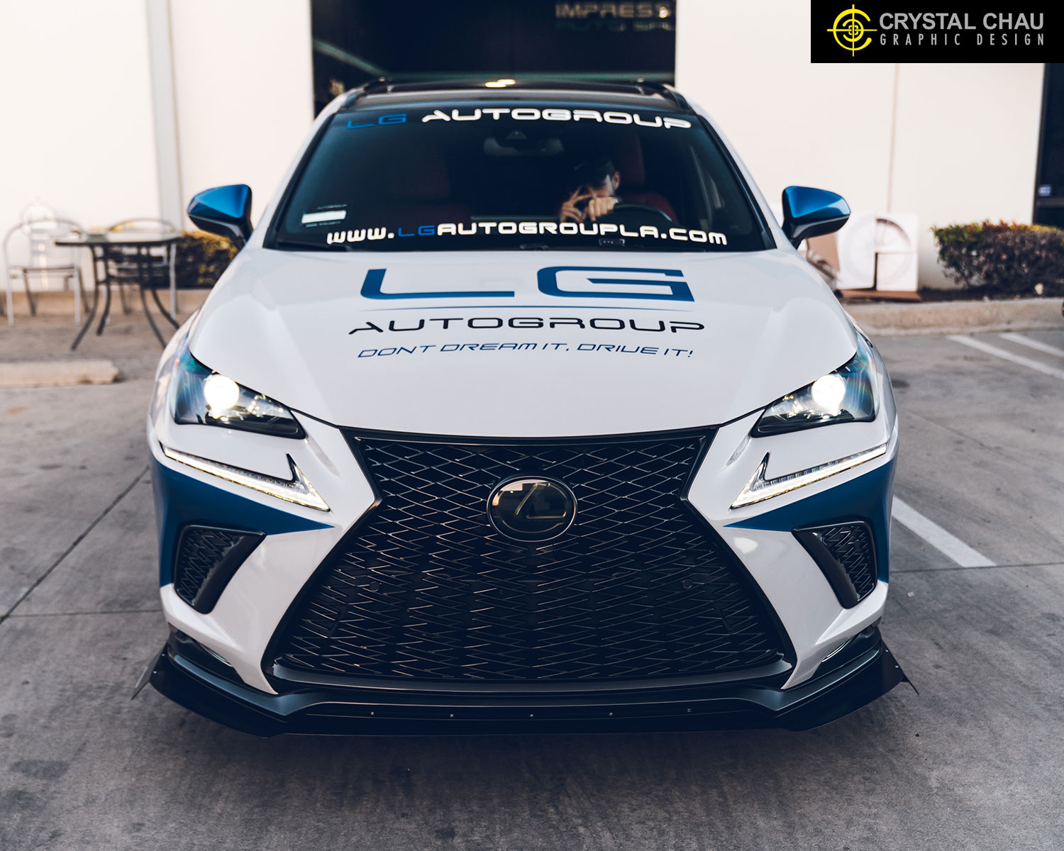 Lexus NX LG Auto Group Commercial Wrap