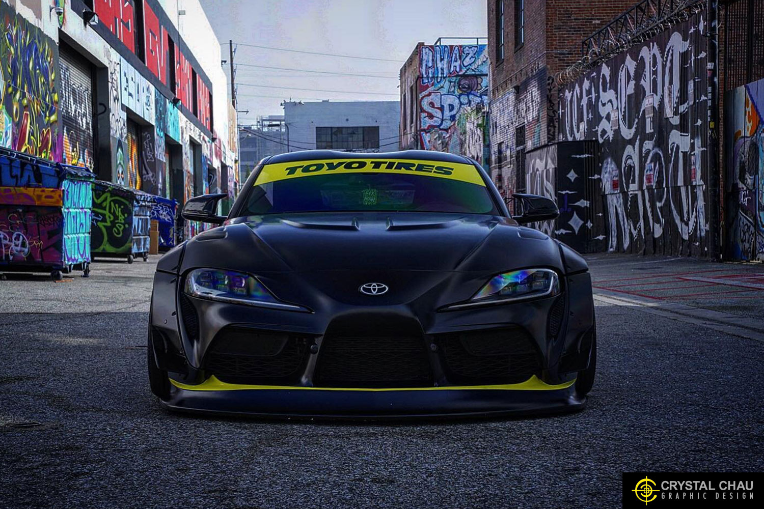 Toyota Supra A91 Yeezy Liberty Walk Widebody