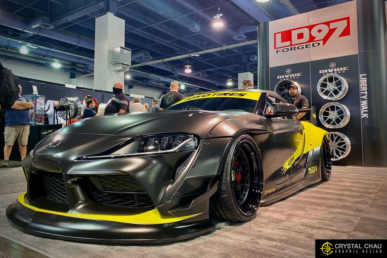 Toyota Supra A91 Yeezy Liberty Walk Widebody dlevox