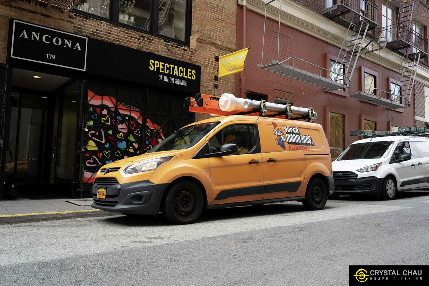 Super Mario Bros Movie Plumbing Van Livery