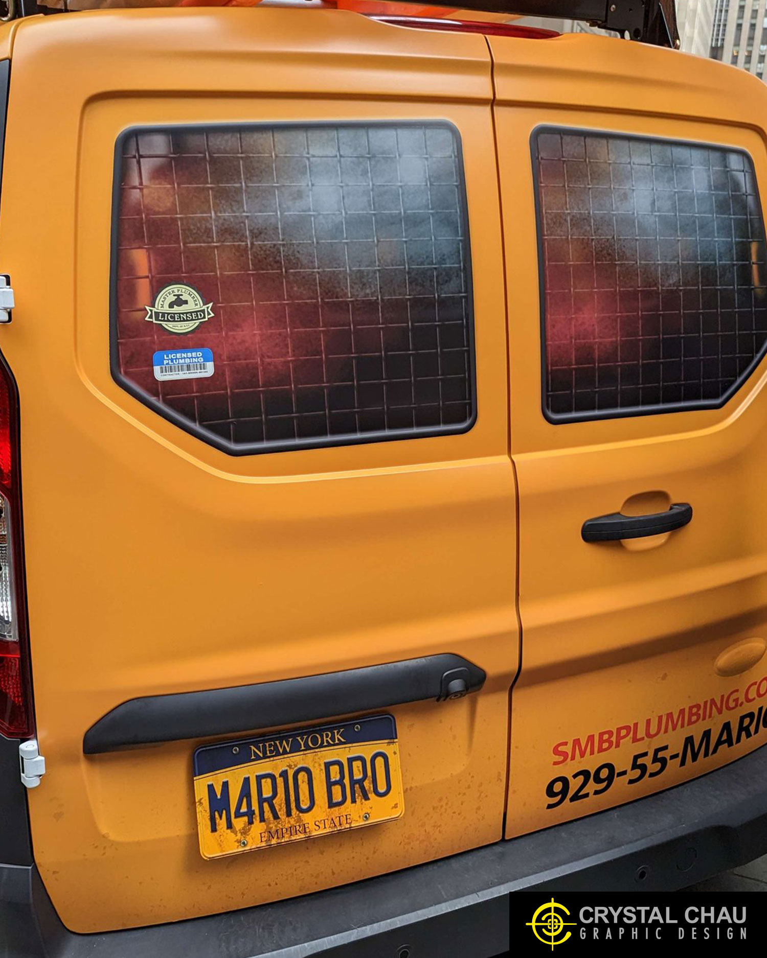 Super Mario Bros Movie Plumbing Van Livery