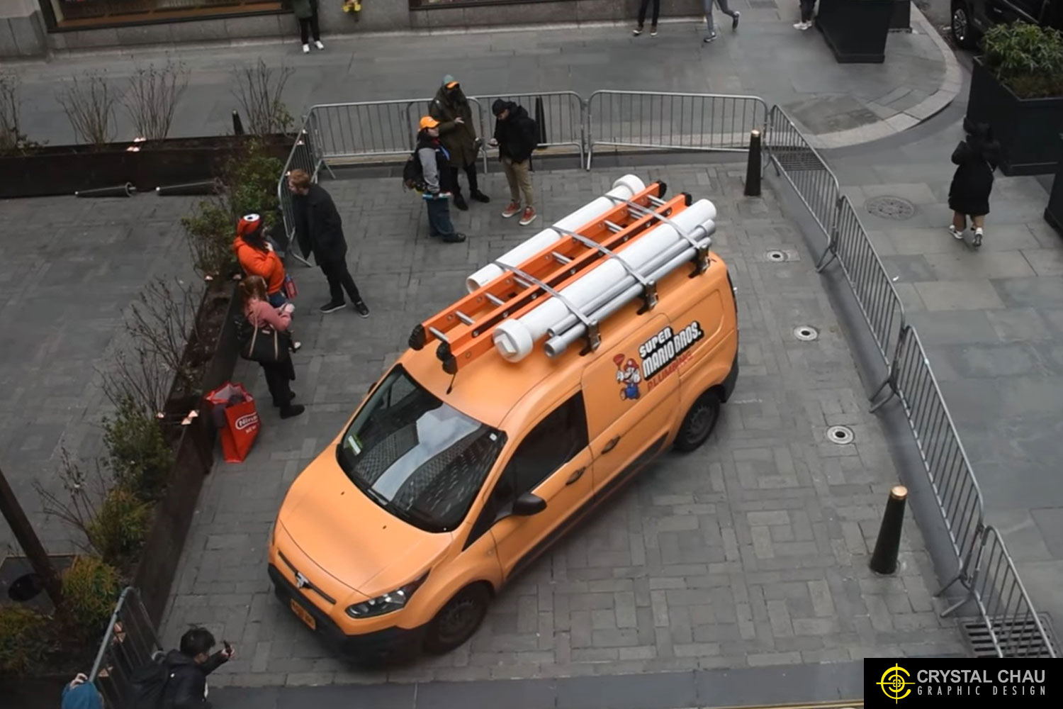 Super Mario Bros Movie Plumbing Van Livery