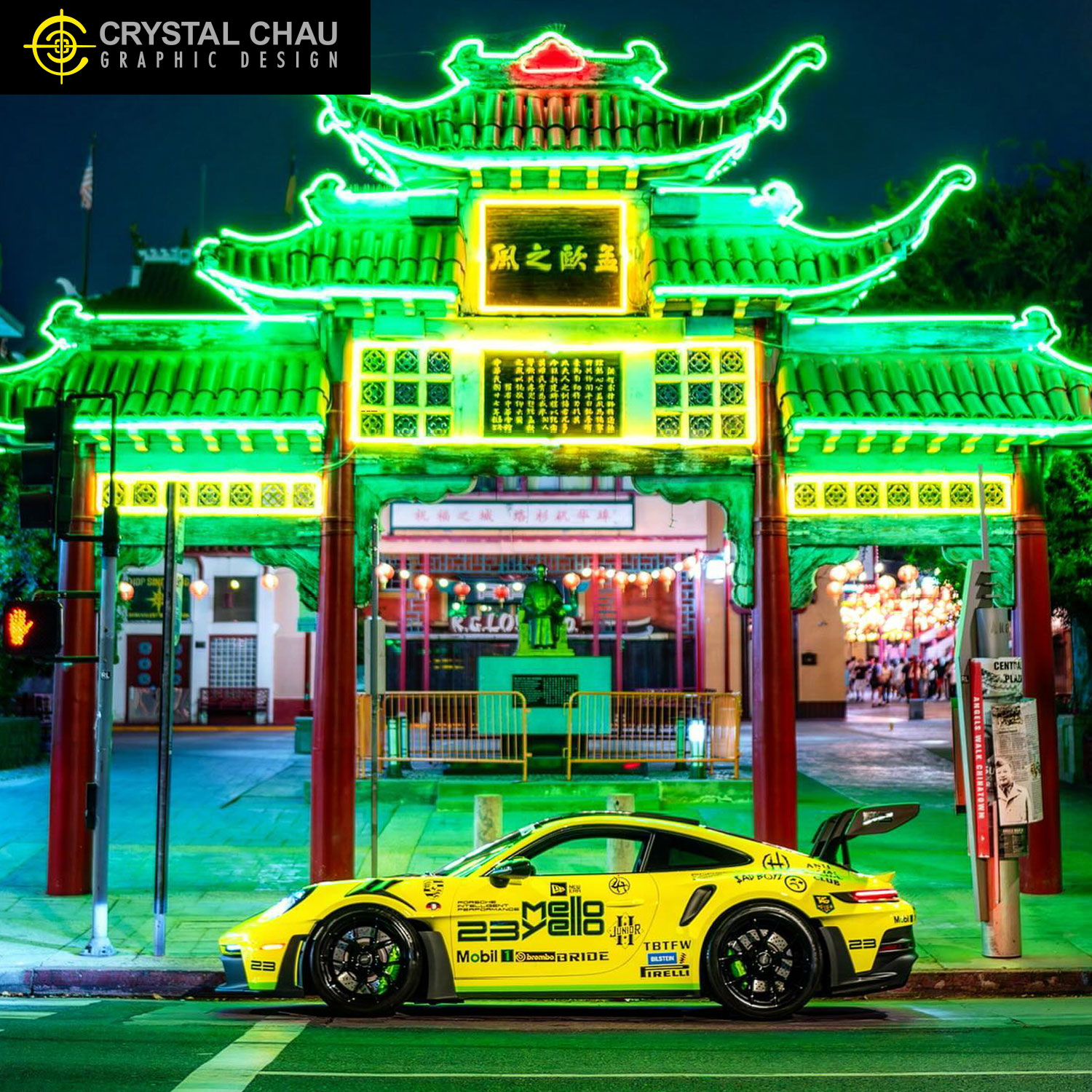 Porsche GT3 RS Forza Mellow Yello Livery Junior H