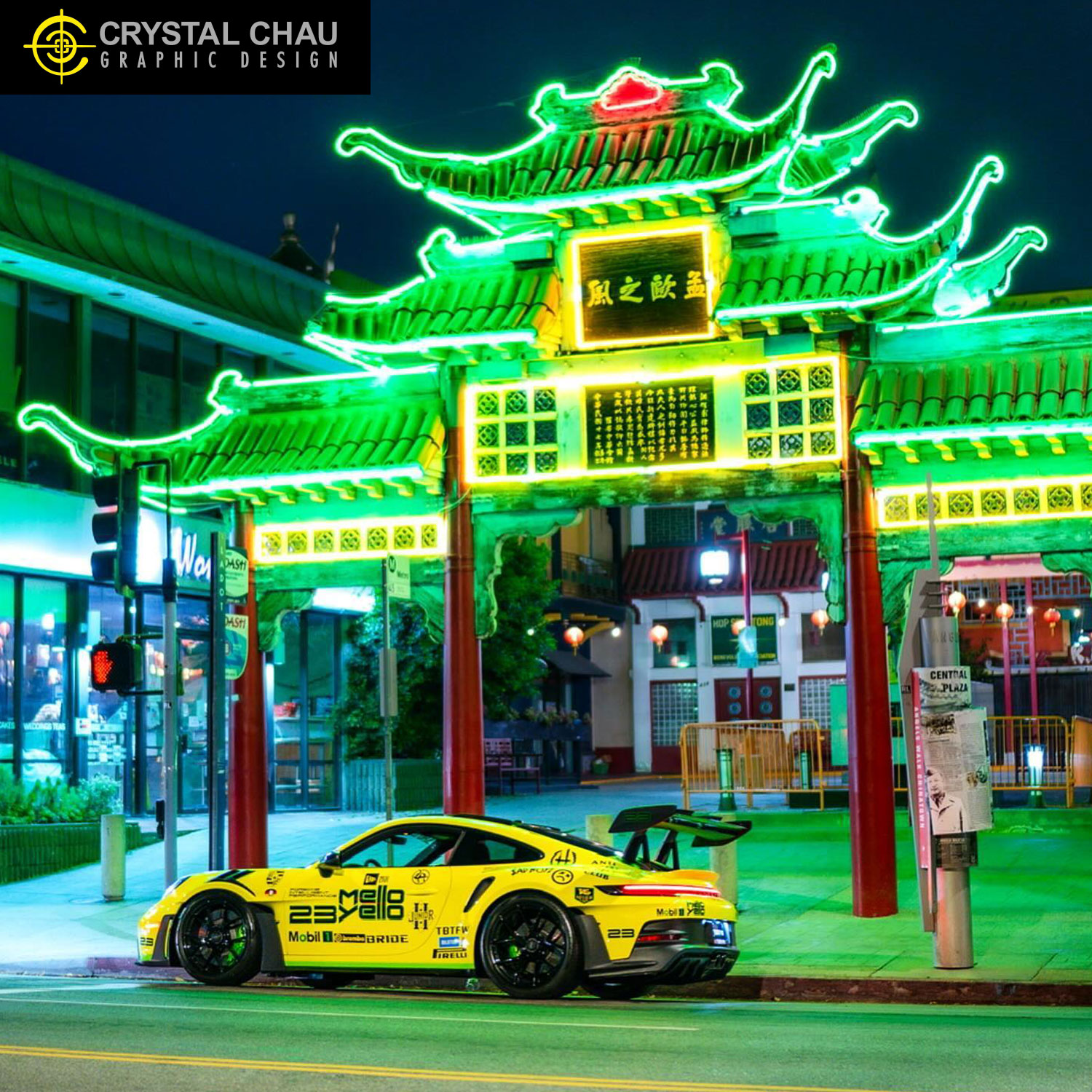 Porsche GT3 RS Forza Mellow Yello Livery Junior H