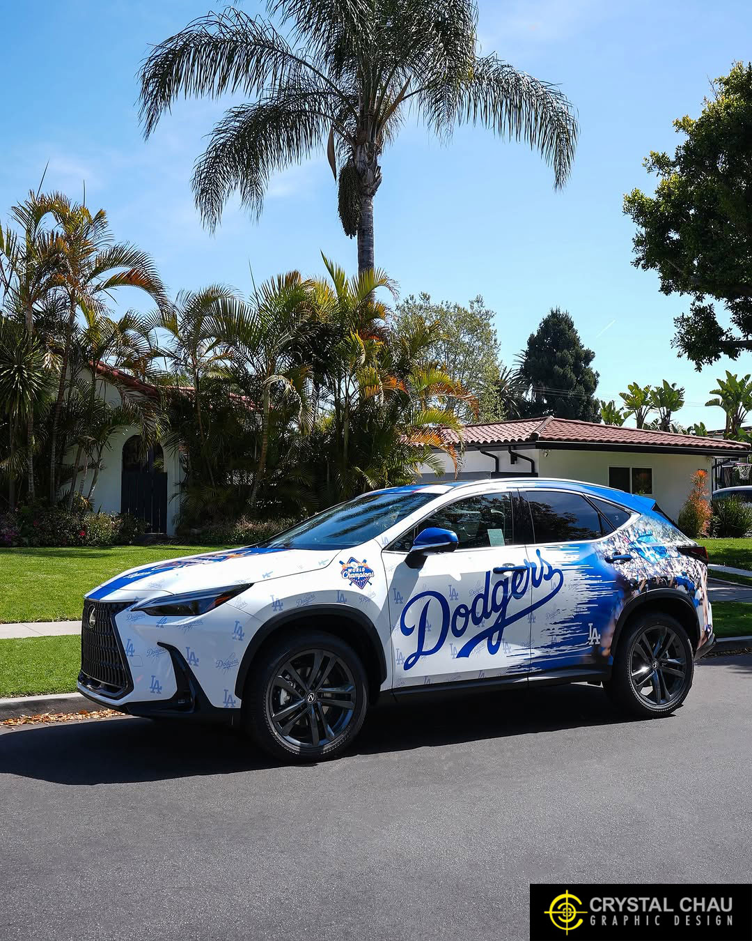 LA Dodgers Baseball MLB x Lexus NX450H World Championship Design