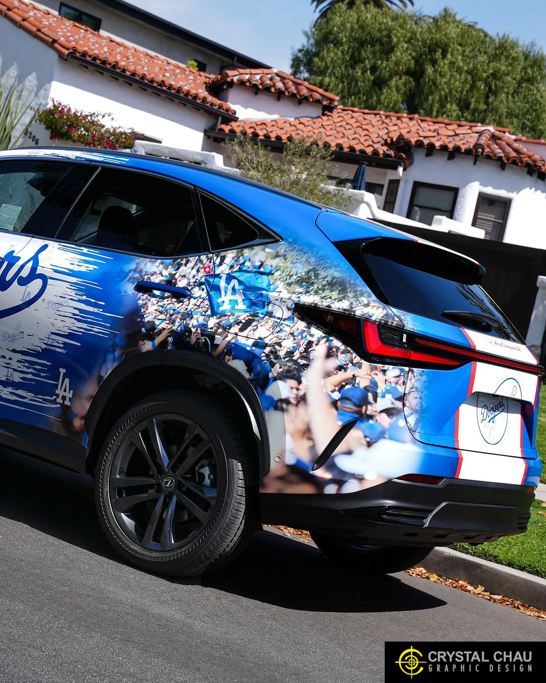 LA Dodgers Baseball MLB x Lexus NX450H World Championship Design