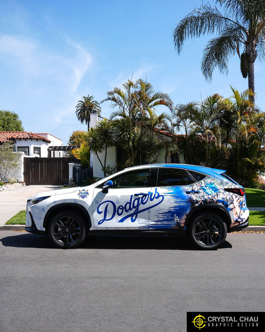 LA Dodgers Baseball MLB x Lexus NX450H World Championship Design