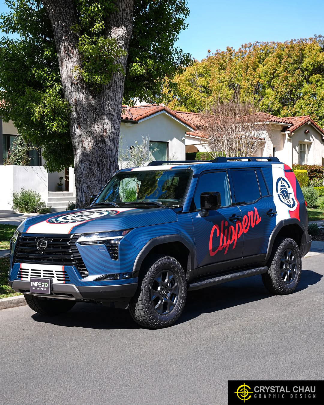 LA Clippers Basketball NBA x Lexus GX550