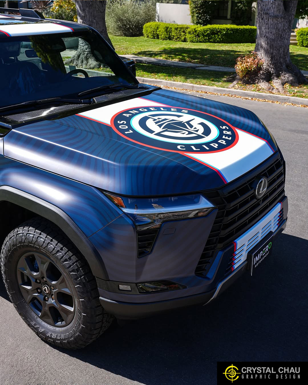 LA Clippers Basketball NBA x Lexus GX550
