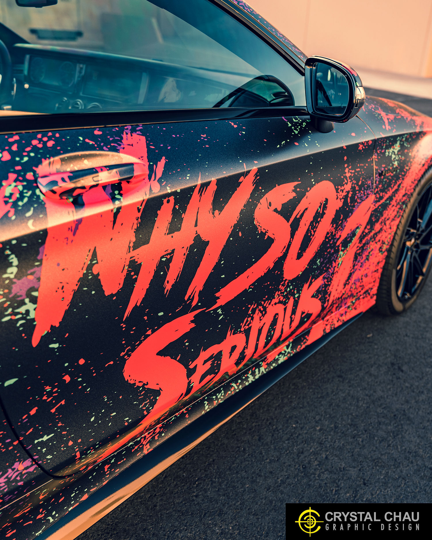 Mercedes S63 AMG Why So Serious Joker Batman