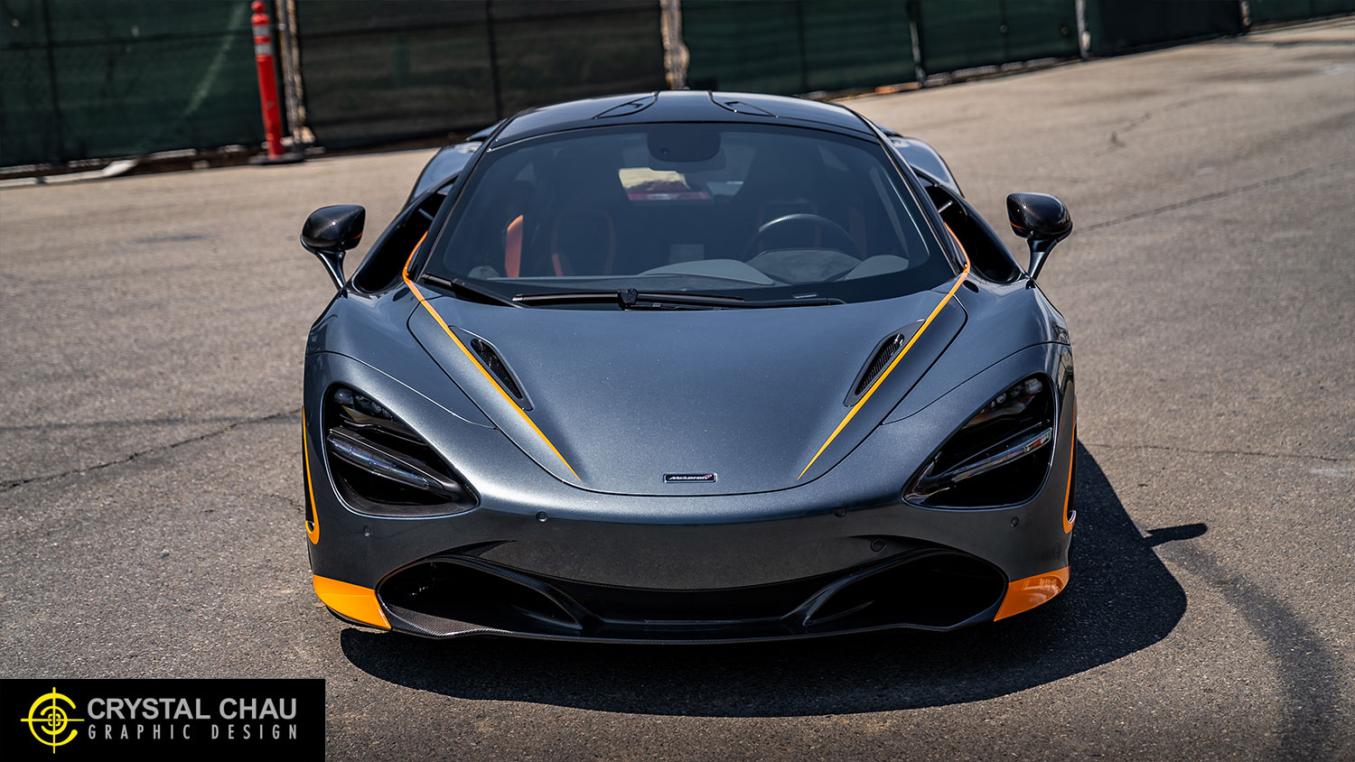 McLaren 720s Orange Accents Livery