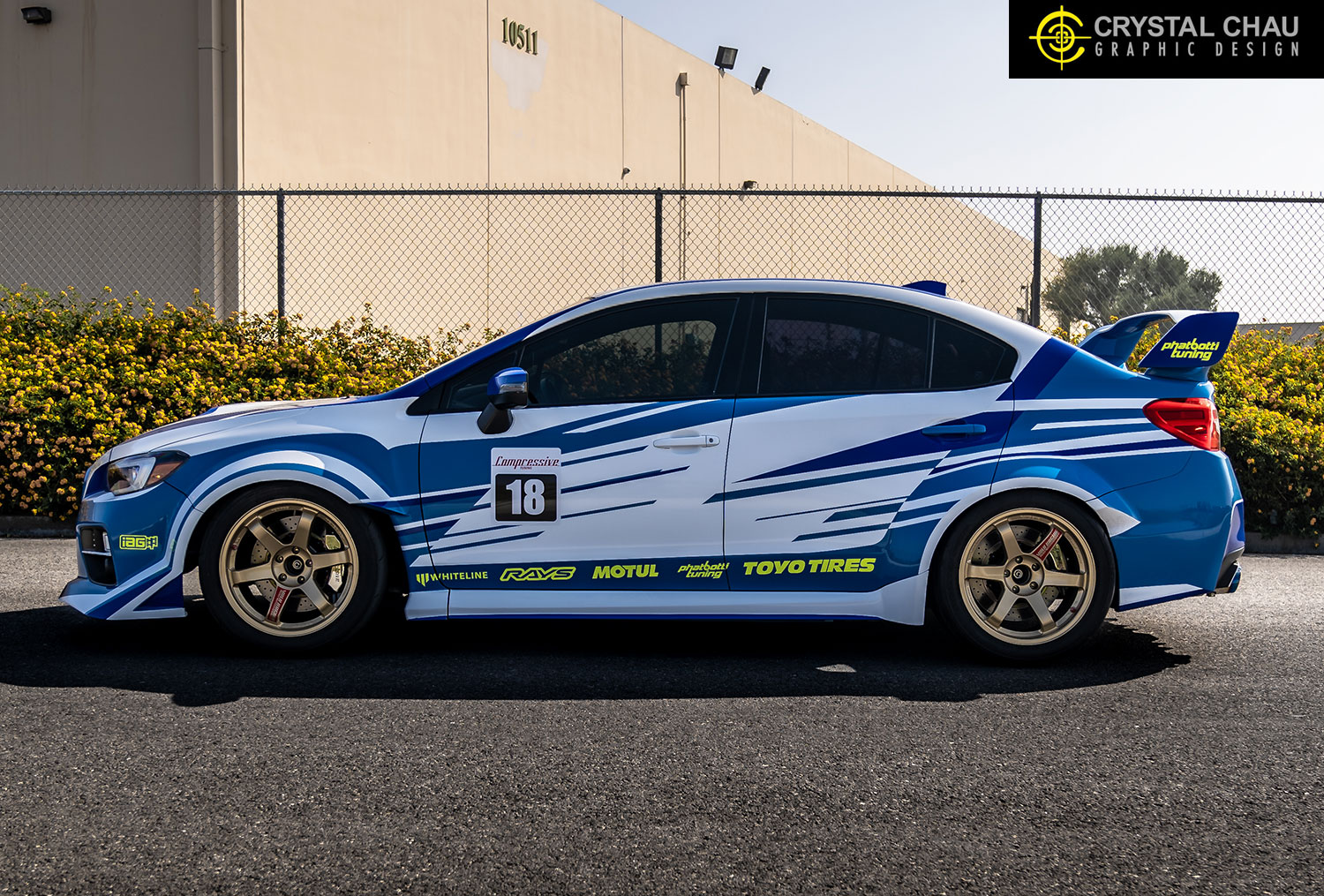 Subaru STI Rally Track Widebody Livery