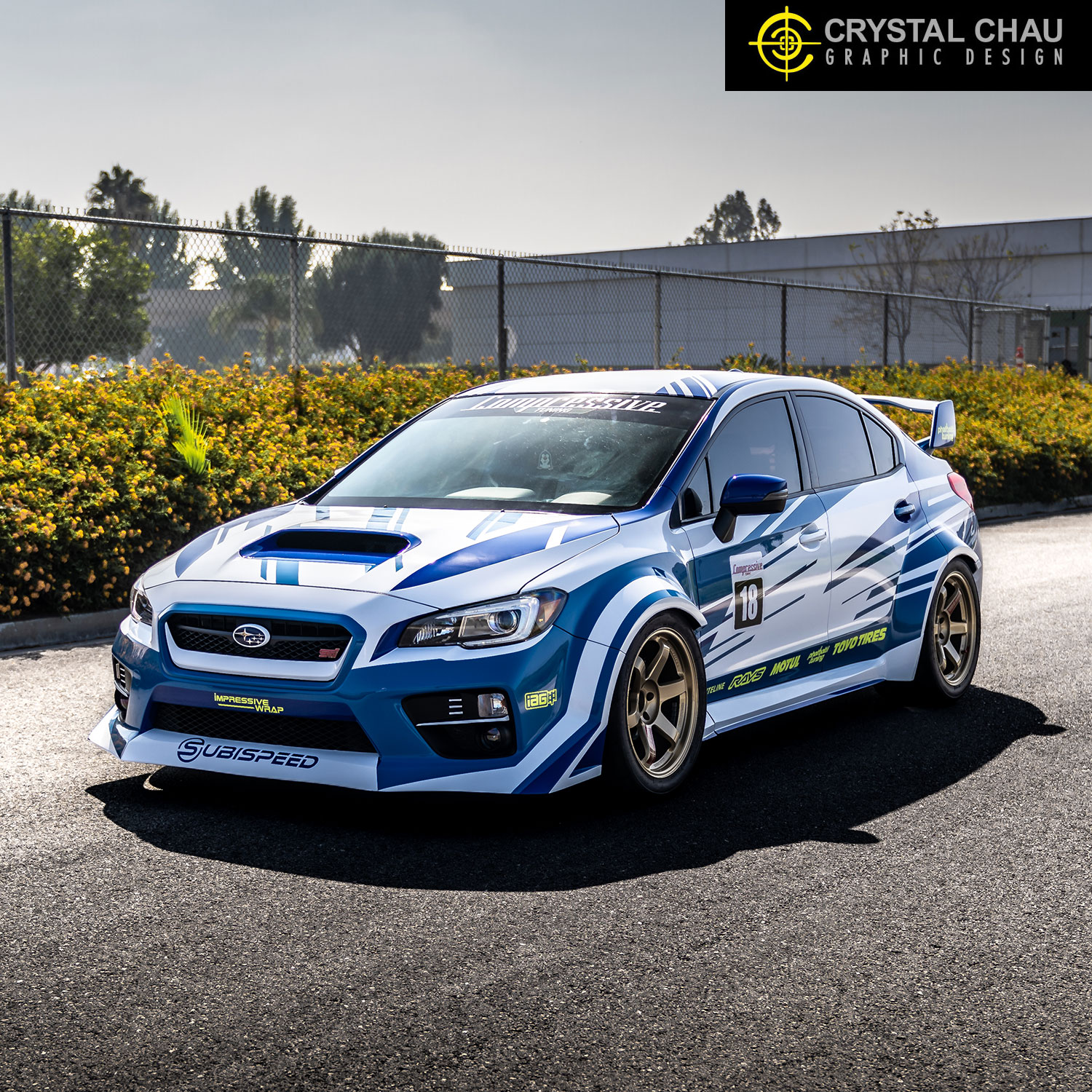 Subaru STI Rally Track Widebody Livery