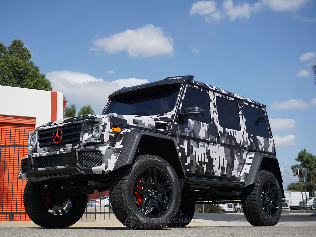 Mercedes G550 4x4 Digital Camo