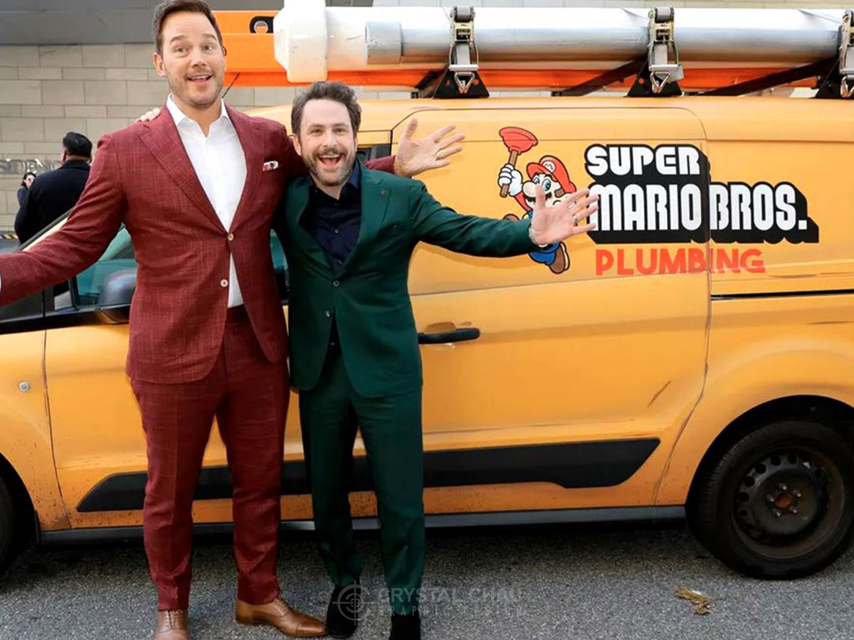Super Mario Bros Plumbing Van