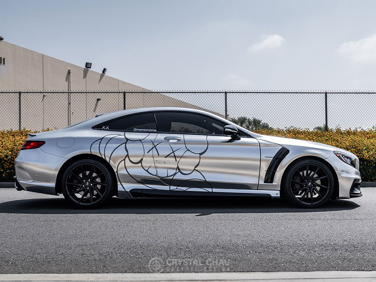 Mercedes AMG S63 KAWS Chrome
