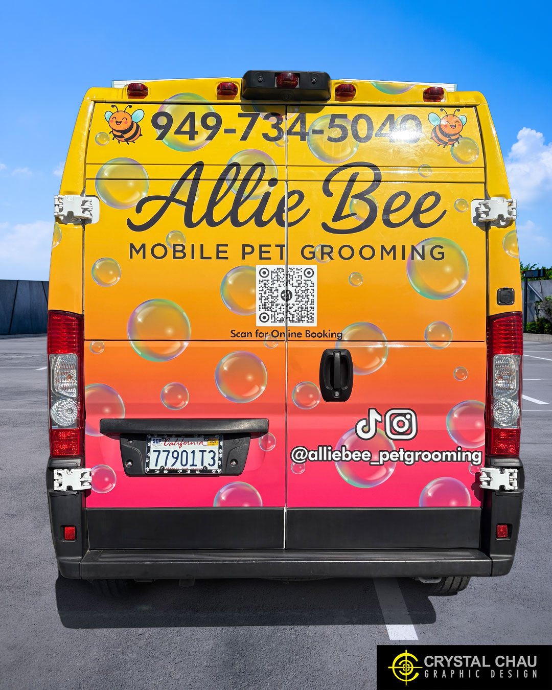 Allie Bee Pet Grooming Mobile Van