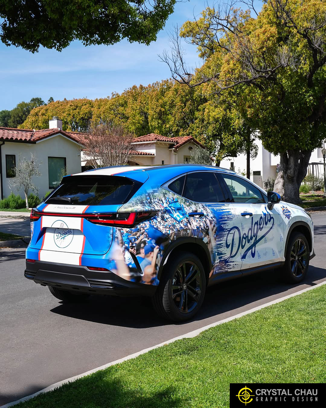 Lexus NX450H LA Dodgers