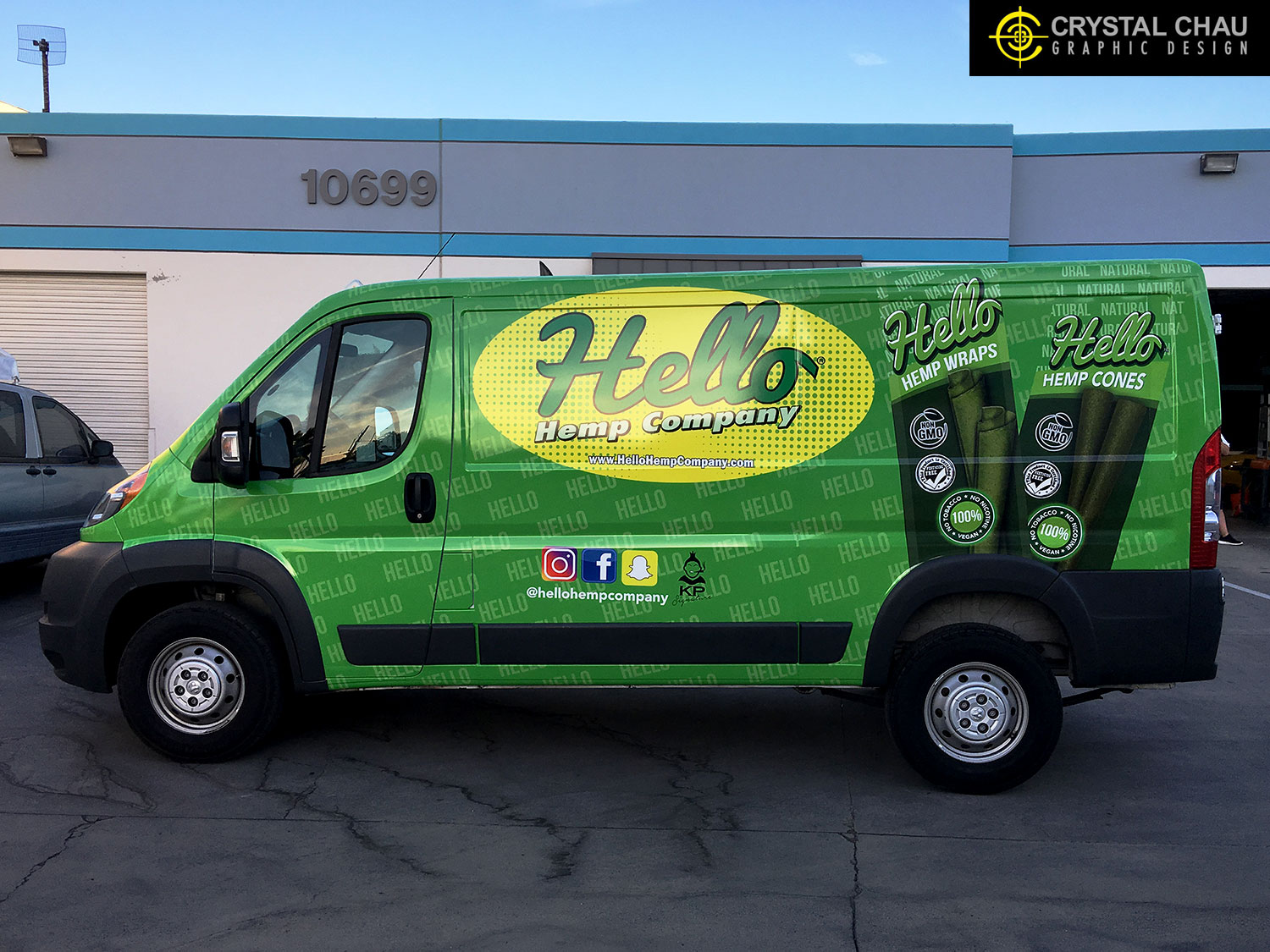 Hello Hemp Company Van