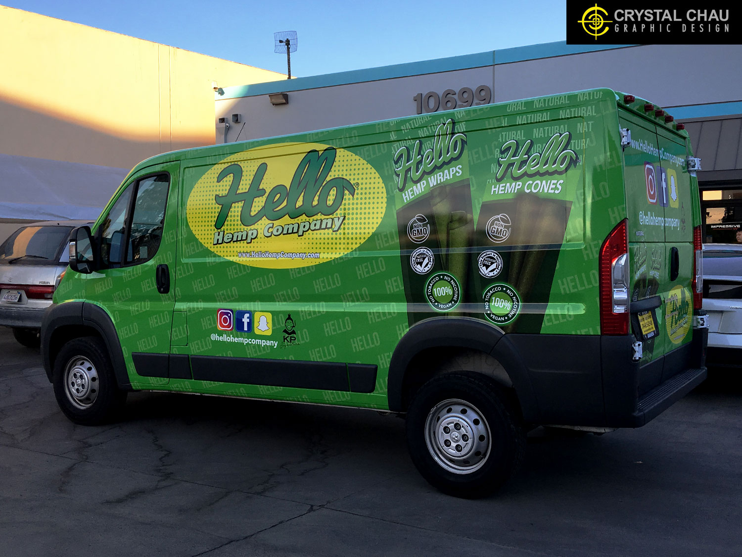Hello Hemp Company Van