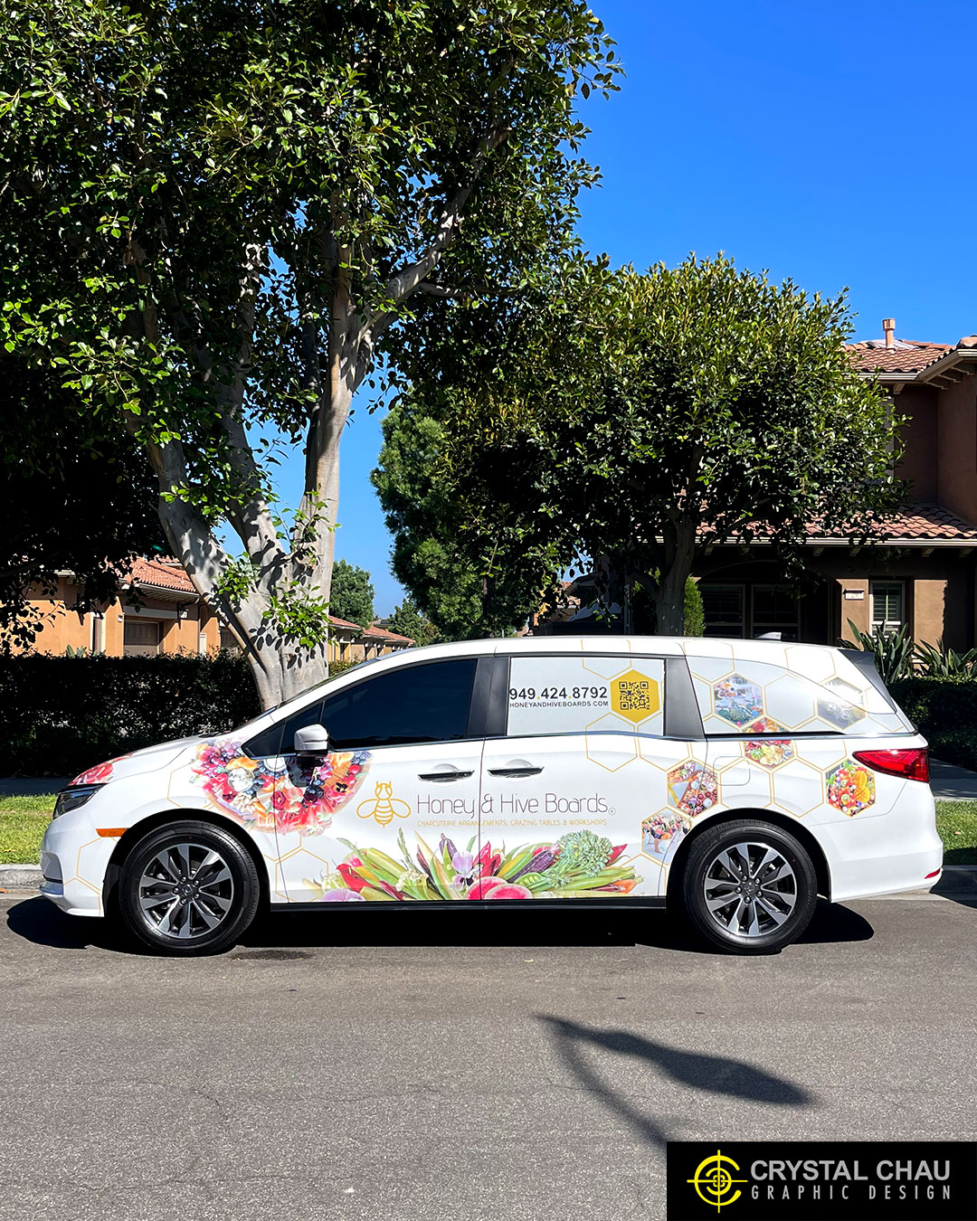 Honey and Hive Boards Van