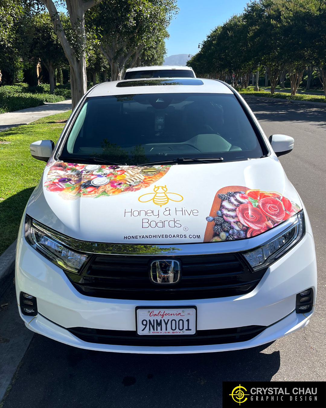 Honey and Hive Boards Van