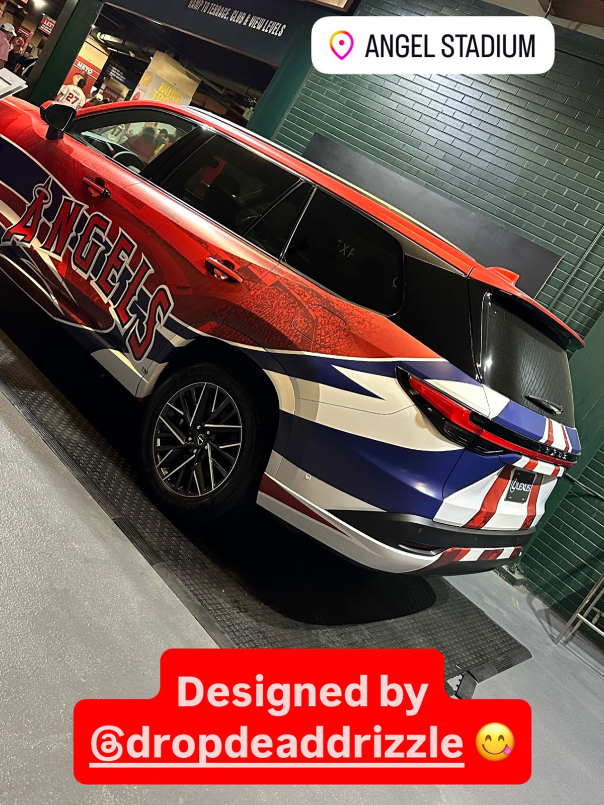 Lexus TX350H LA Angels