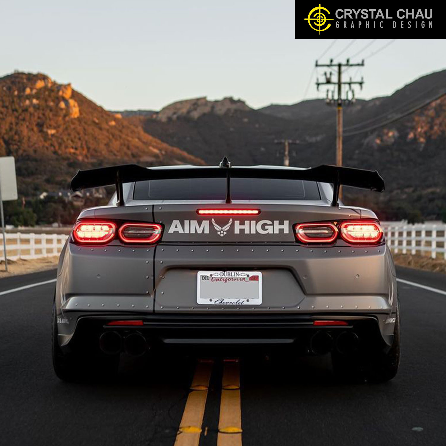 Chevy Camaro ZL1 1LE Sharkmouth