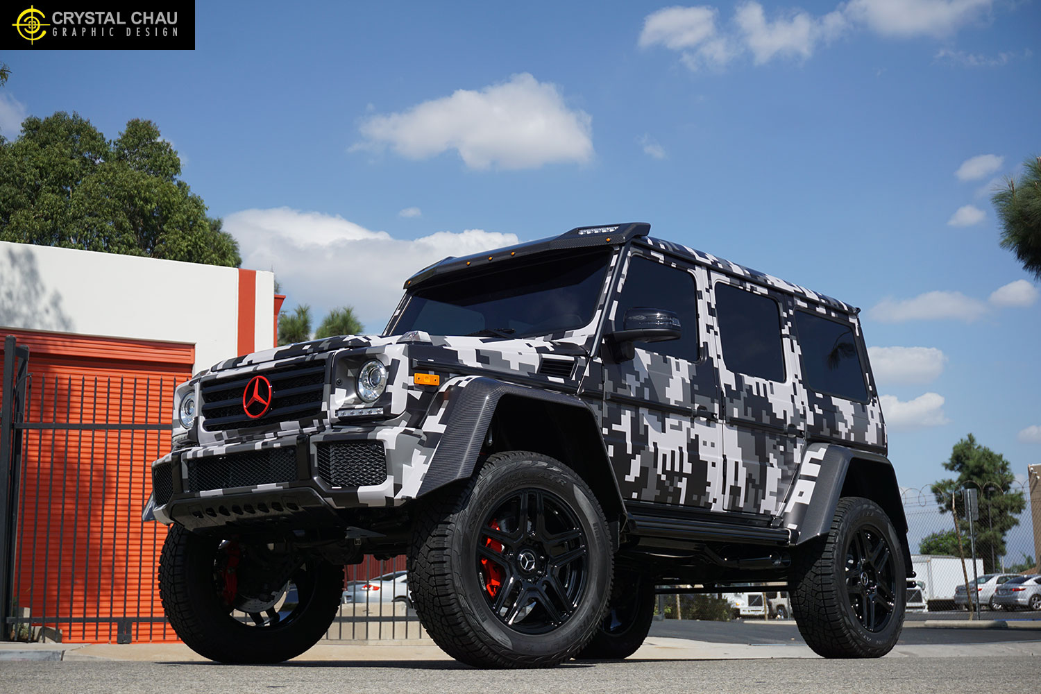Mercedes G550 4x4 Digital Urban Camo
