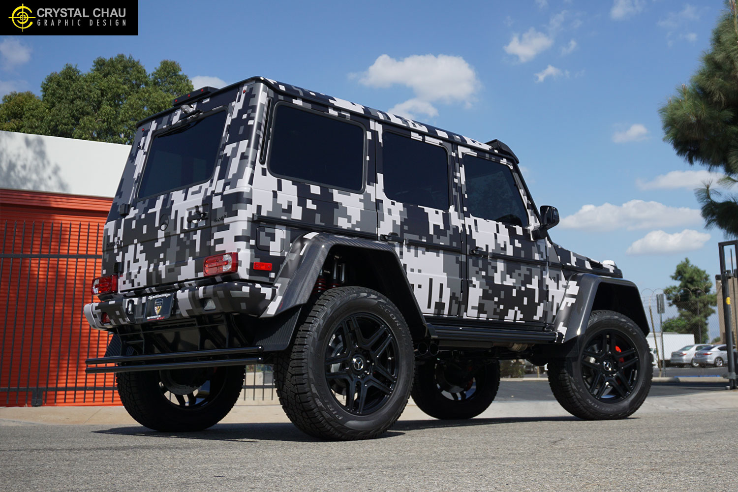 Mercedes G550 4x4 Digital Urban Camo