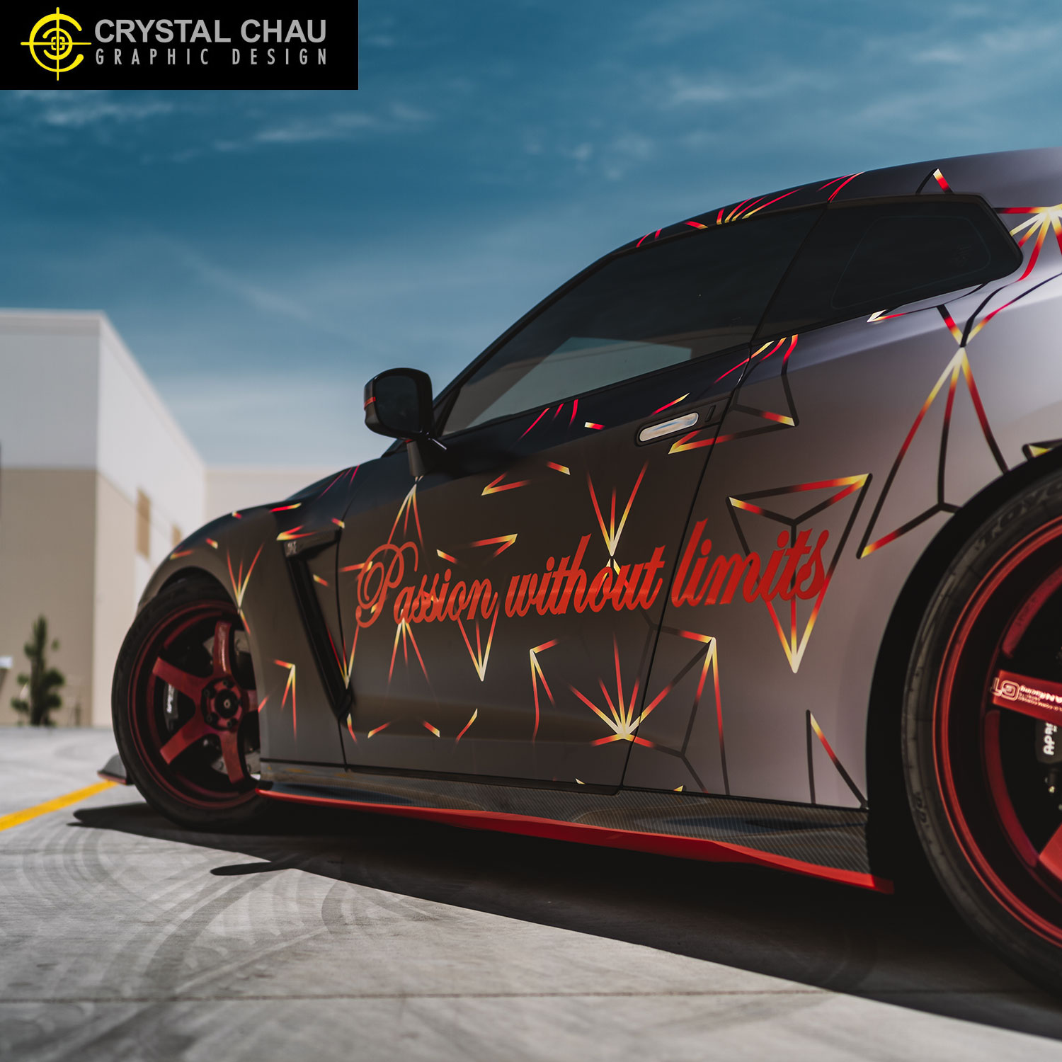 Nissan GTR Triangles Gradient