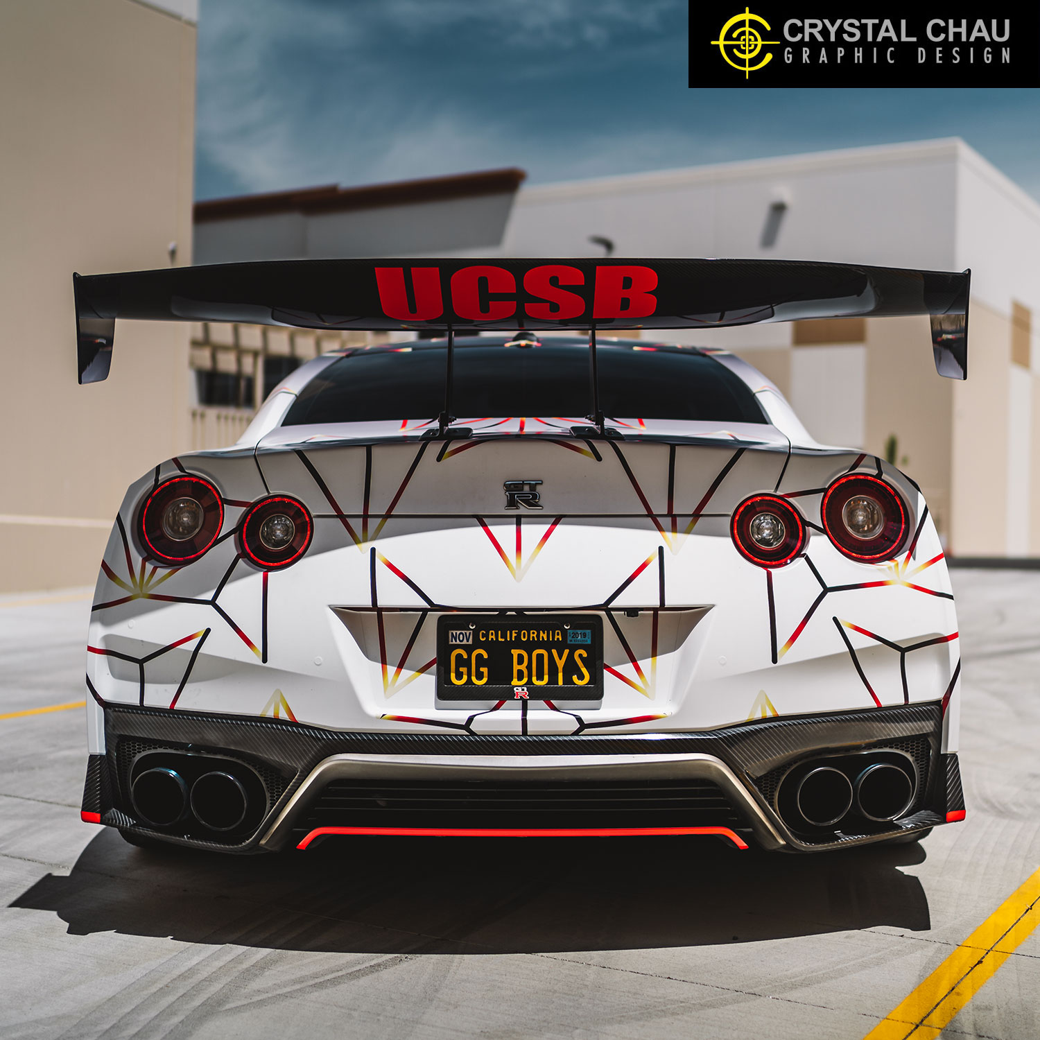 Nissan GTR Triangles Gradient