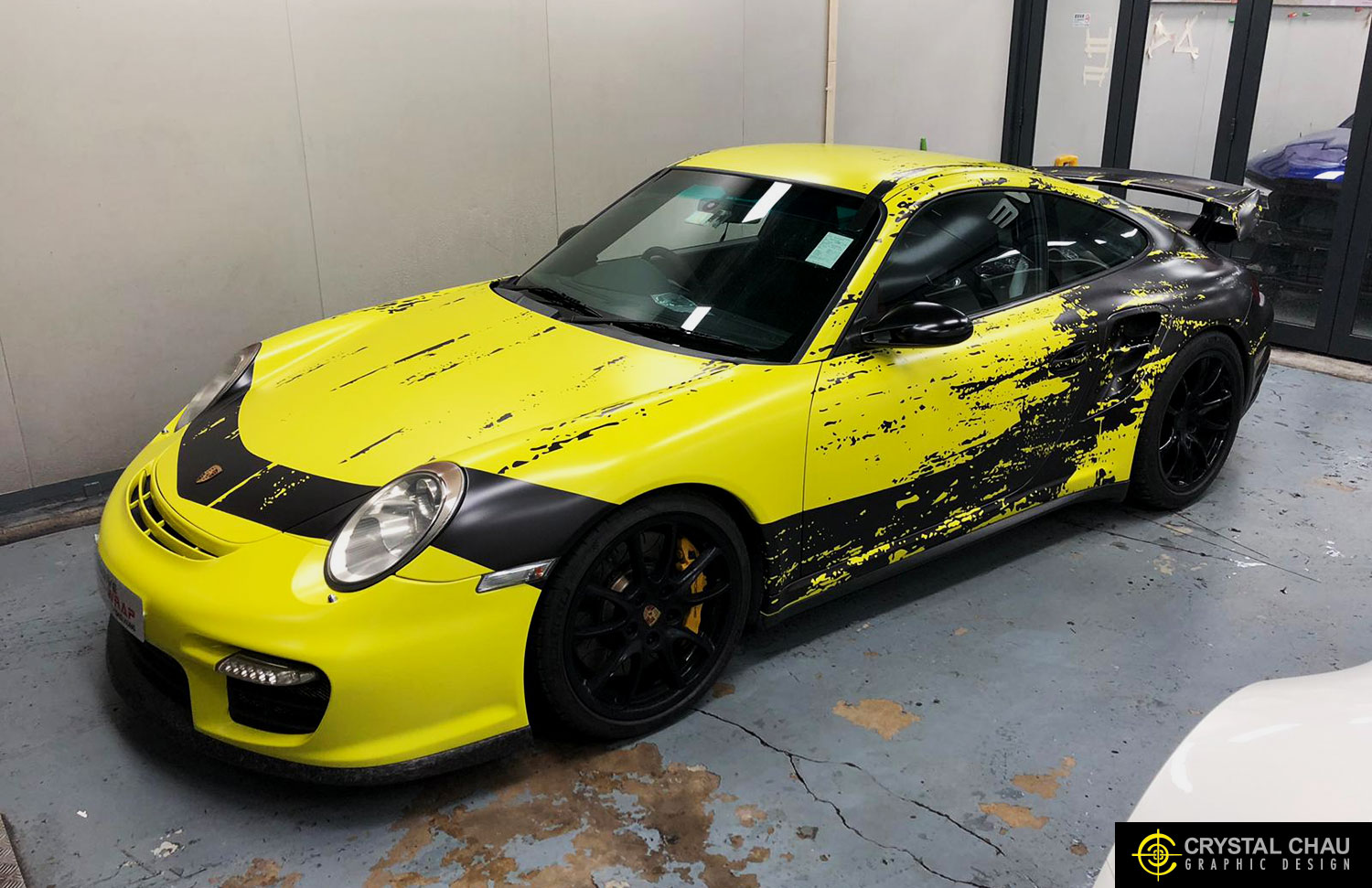 Porsche 997 GT2 Grunge Hong Kong