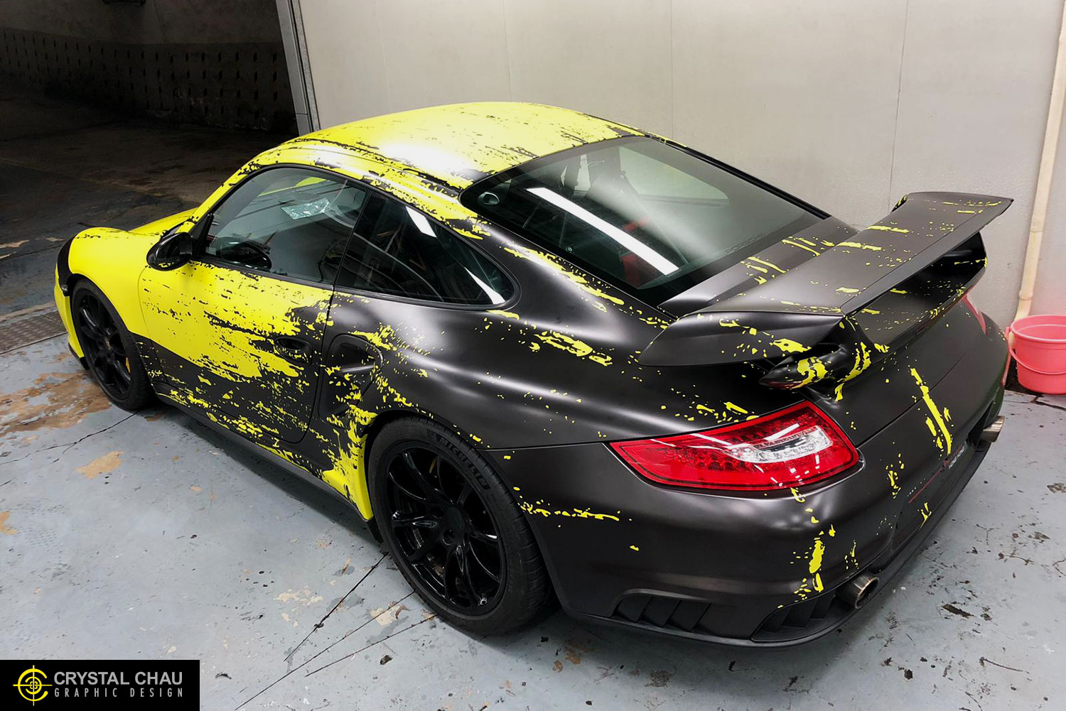 Porsche 997 GT2 Grunge Hong Kong