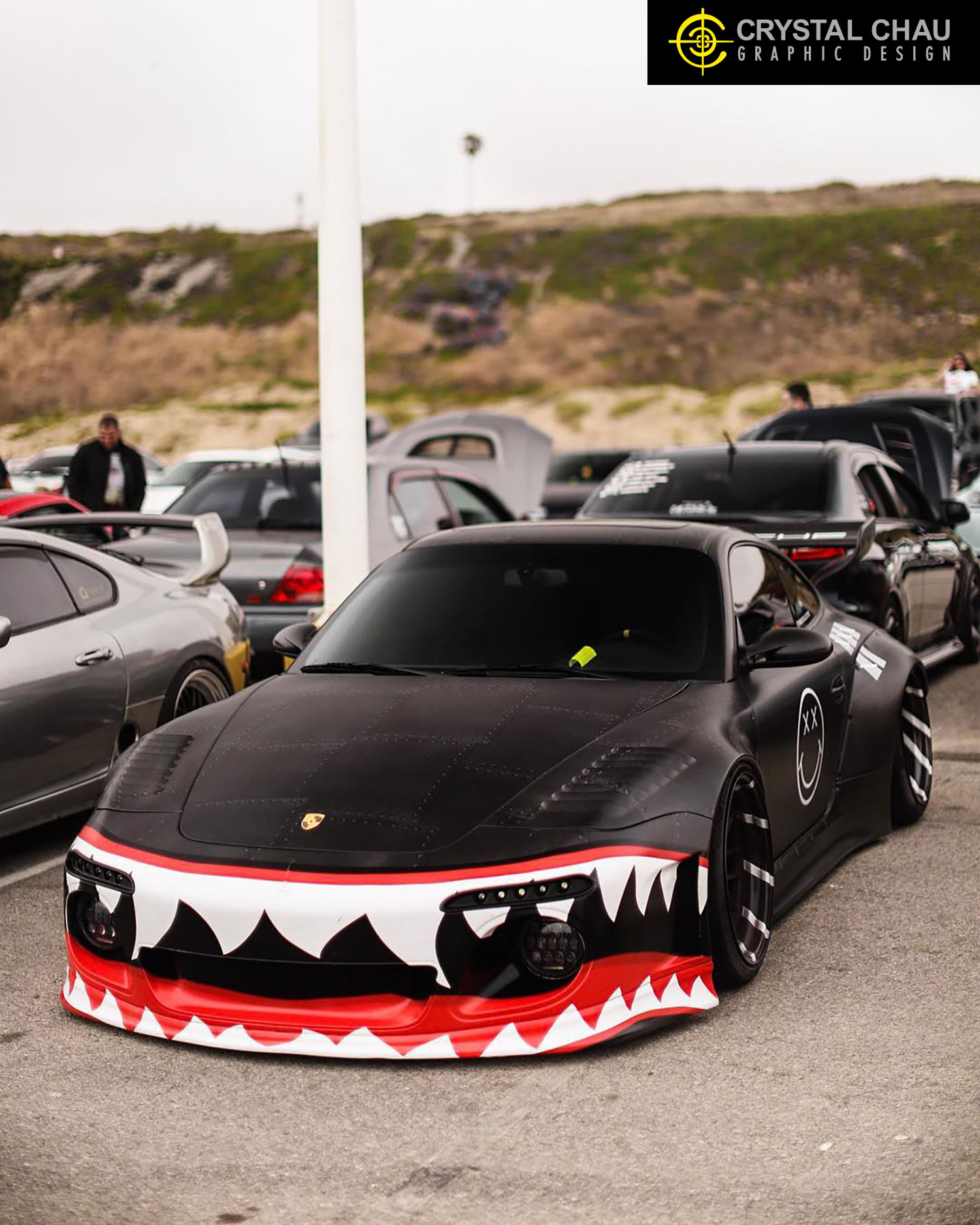 Porsche 997 Fighter Jet Sharkmouth