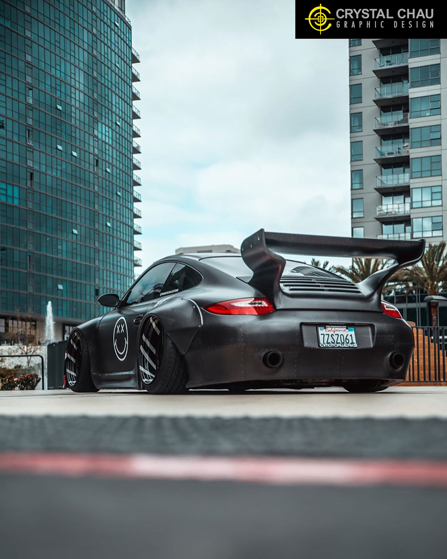 Porsche 997 Fighter Jet Sharkmouth