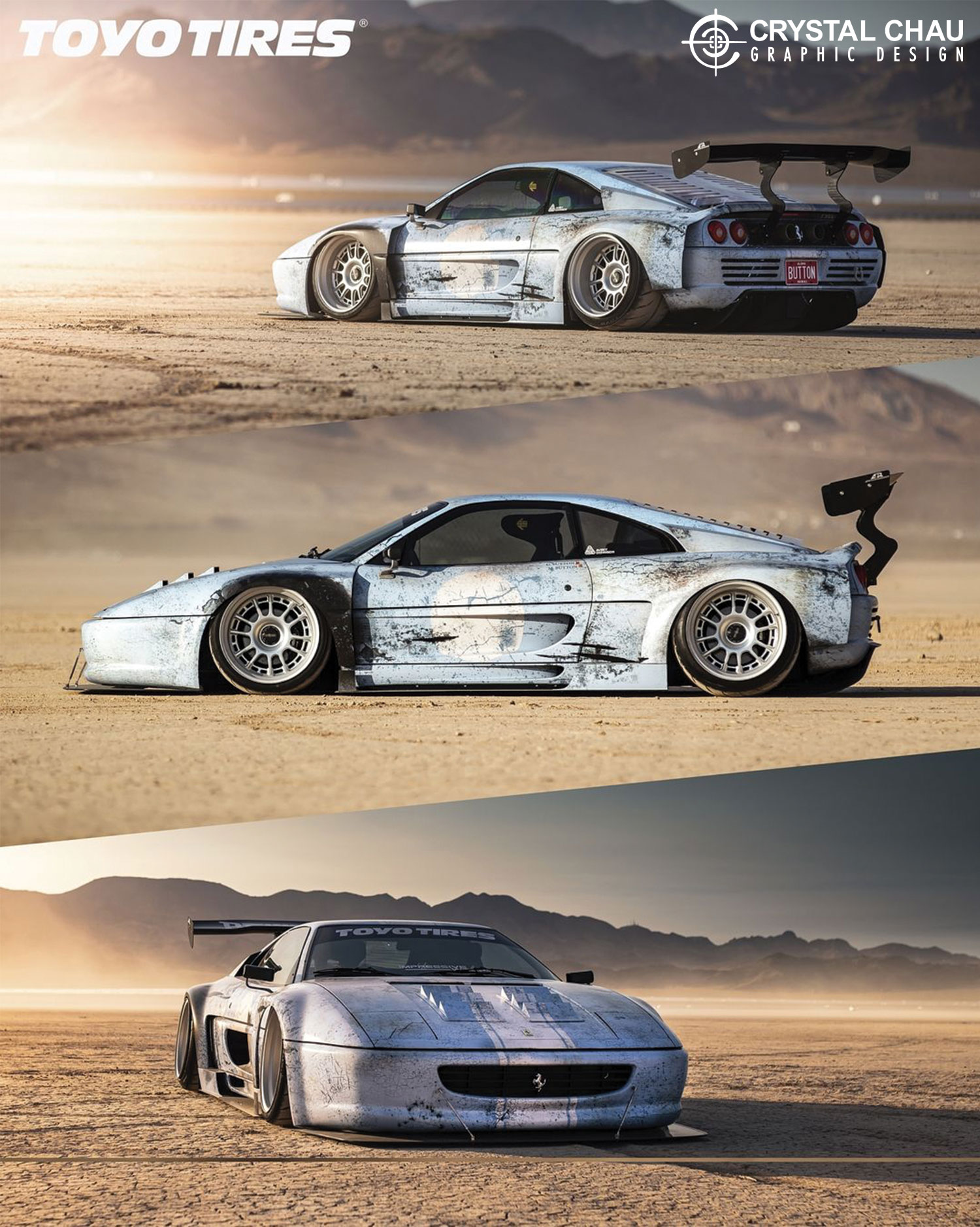Ferrari F355 Worn Race Livery — Toyo Tires