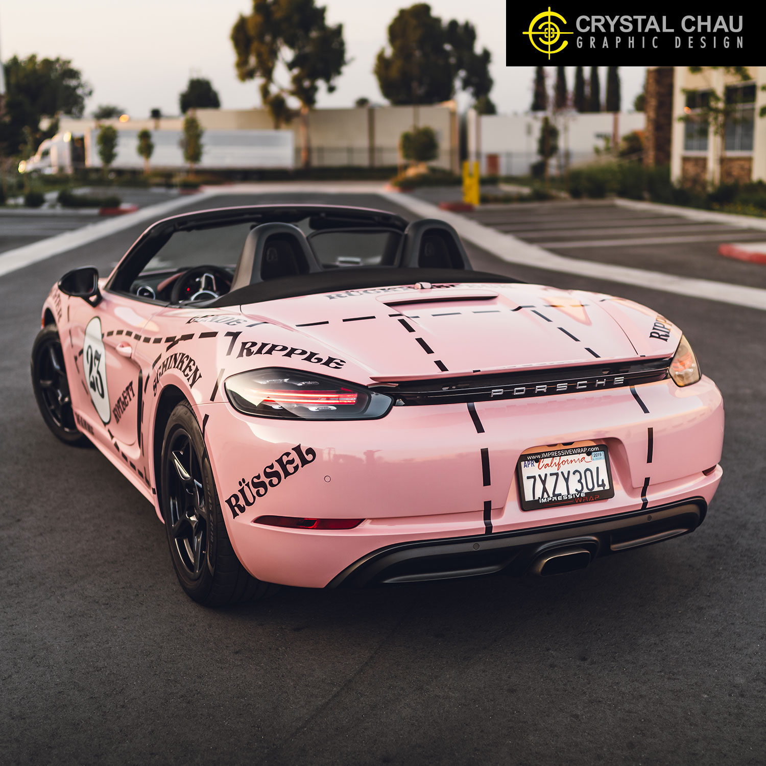 Porsche 718 Boxster Pink Pig
