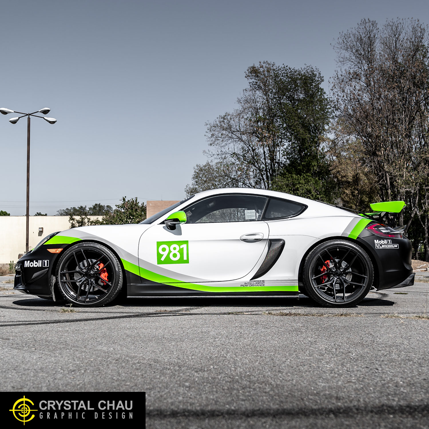 Porsche 718 Cayman GTS Race Livery