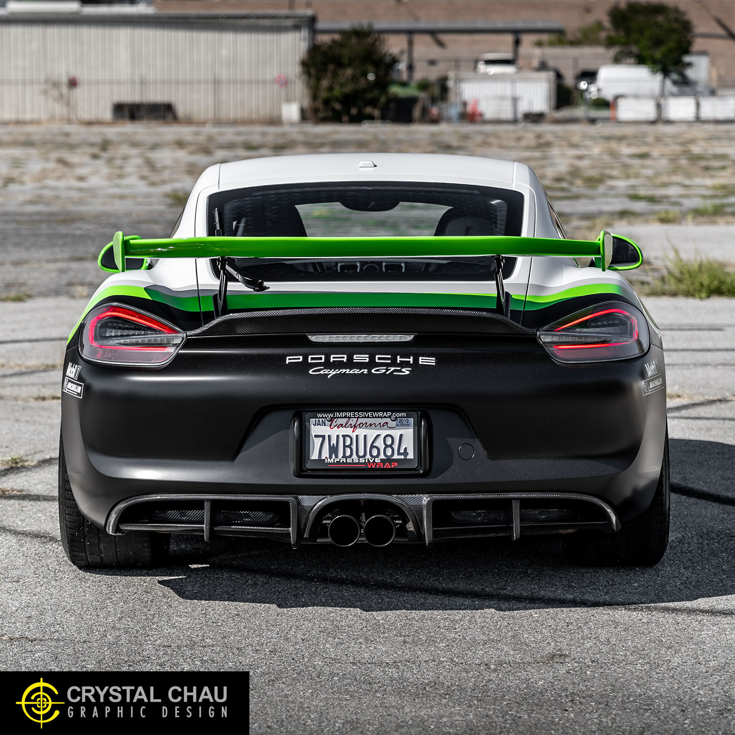 Porsche 718 Cayman GTS Race Livery