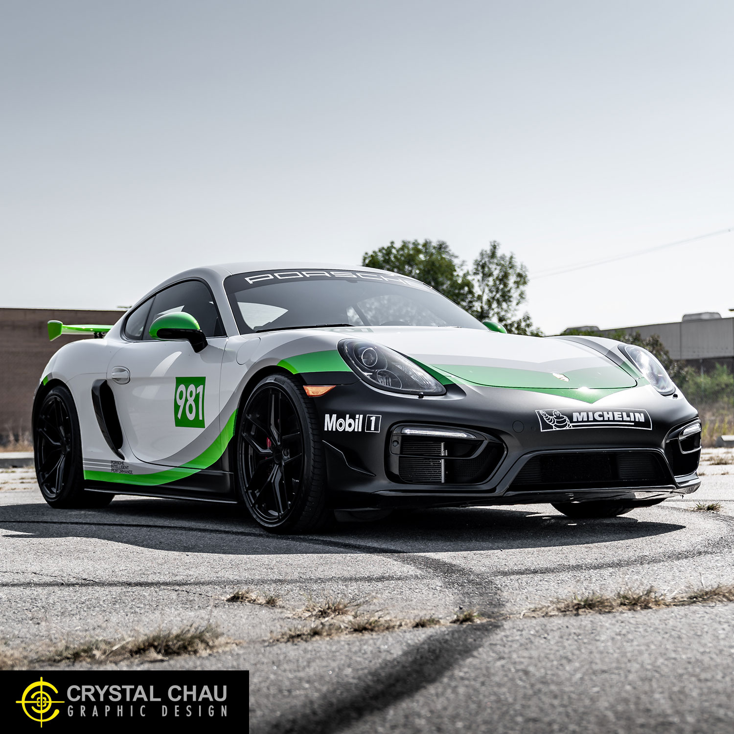 Porsche 718 Cayman GTS Race Livery